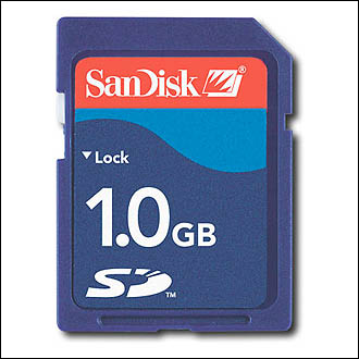 sandisk sd memory card