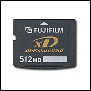 Fujifilm xD picture card memory